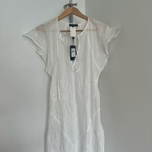 Rag & Bone White Textured Blouse